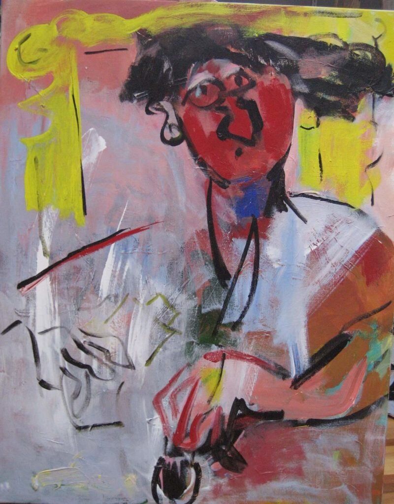 Painting by Piera McArthur