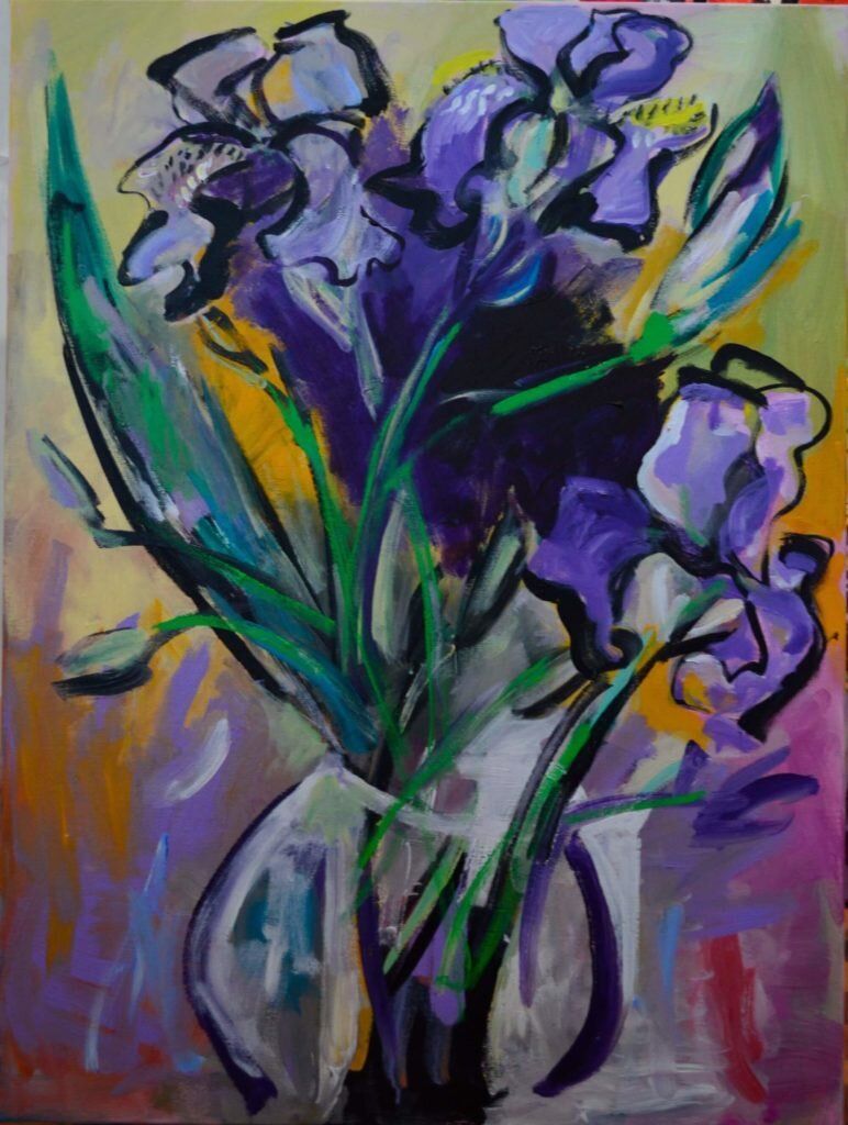 Painting by Piera McArthur