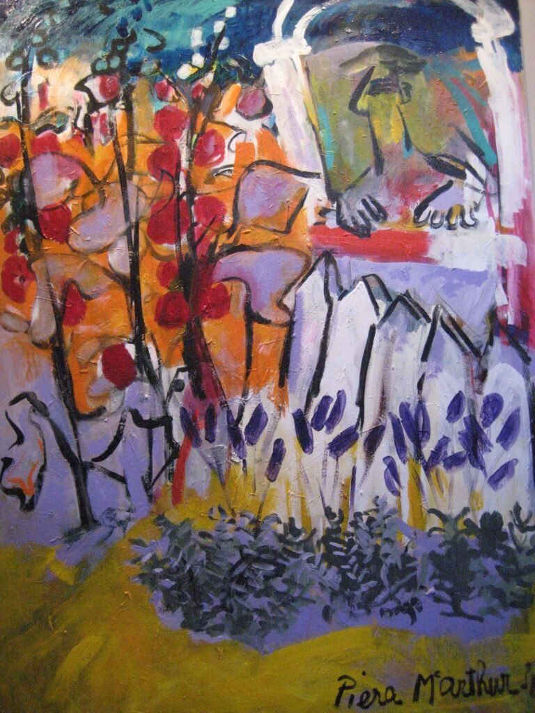 Painting by Piera McArthur