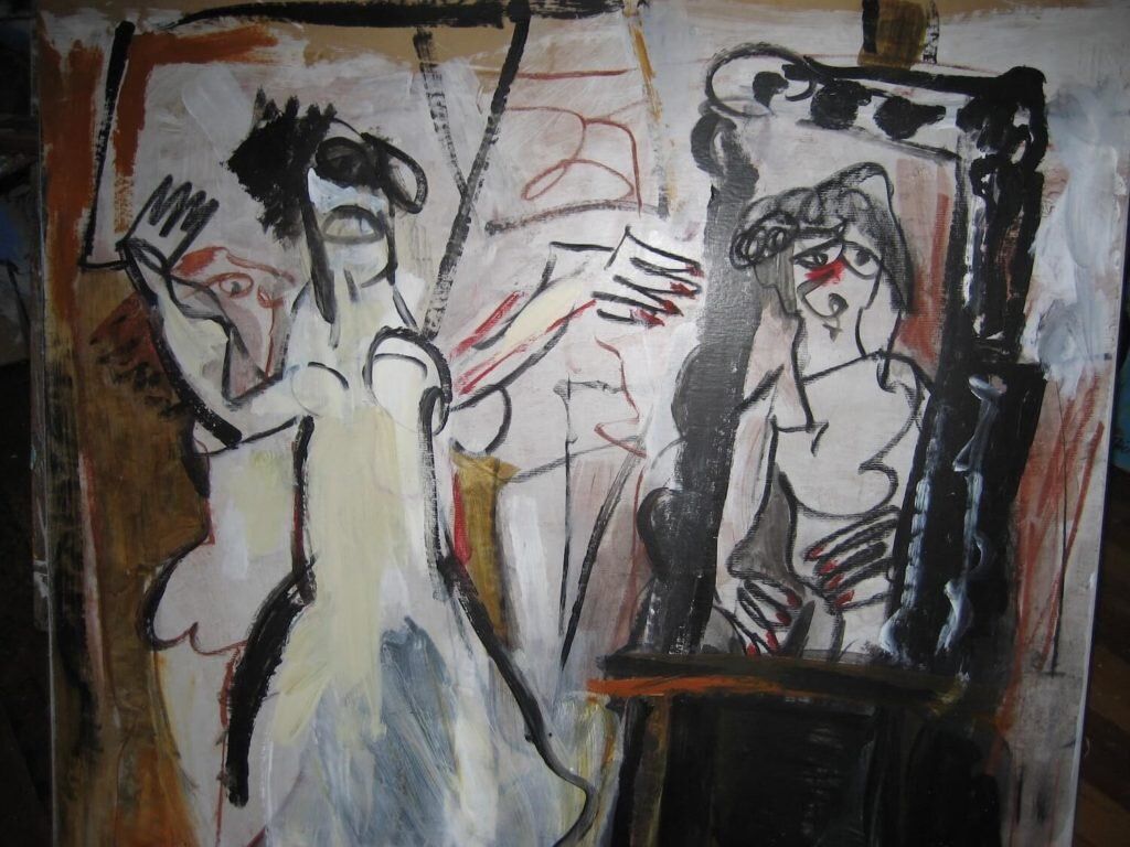 Painting by Piera McArthur