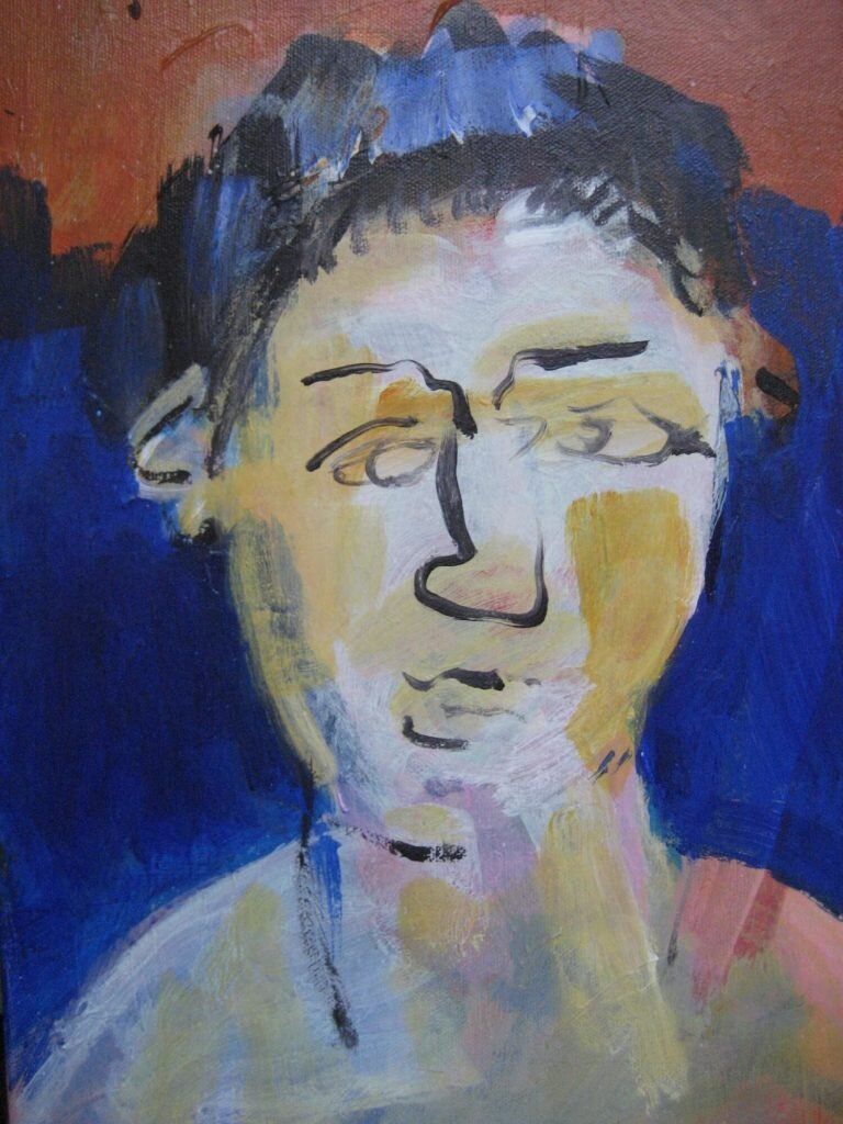 Painting by Piera McArthur