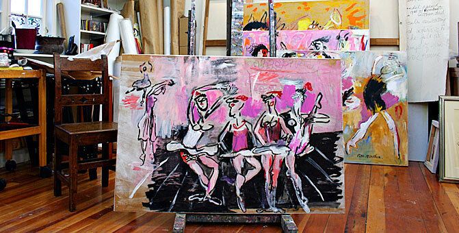 Painting by Piera McArthur