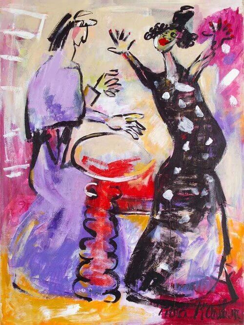Painting by Piera McArthur