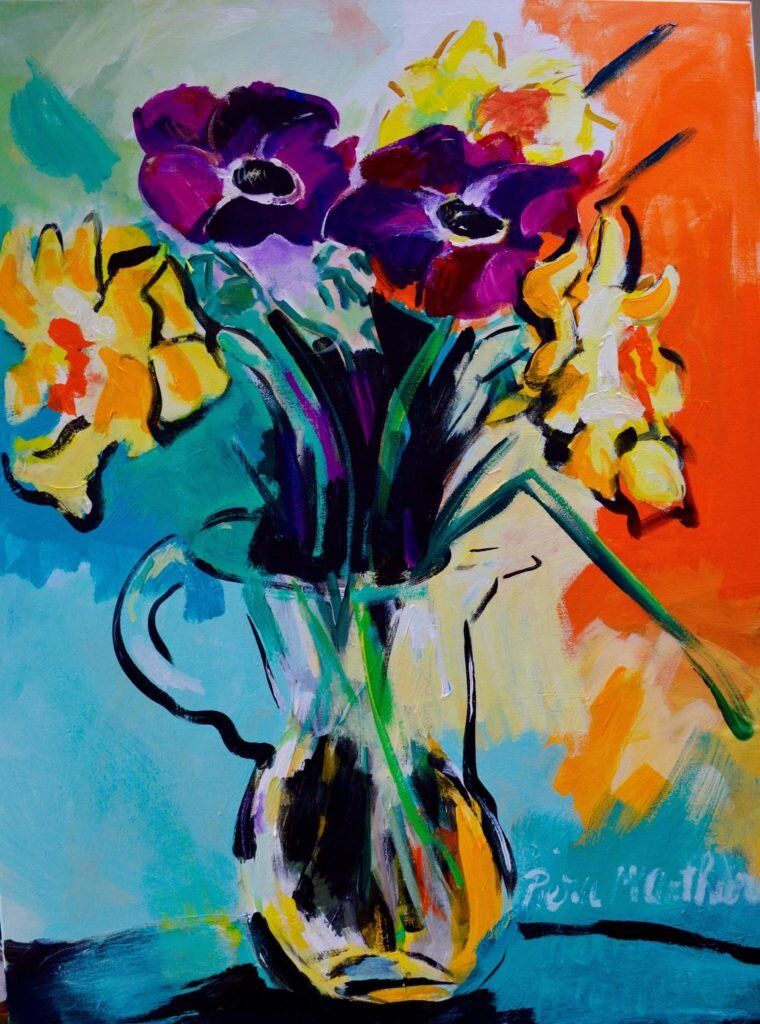 Painting by Piera McArthur