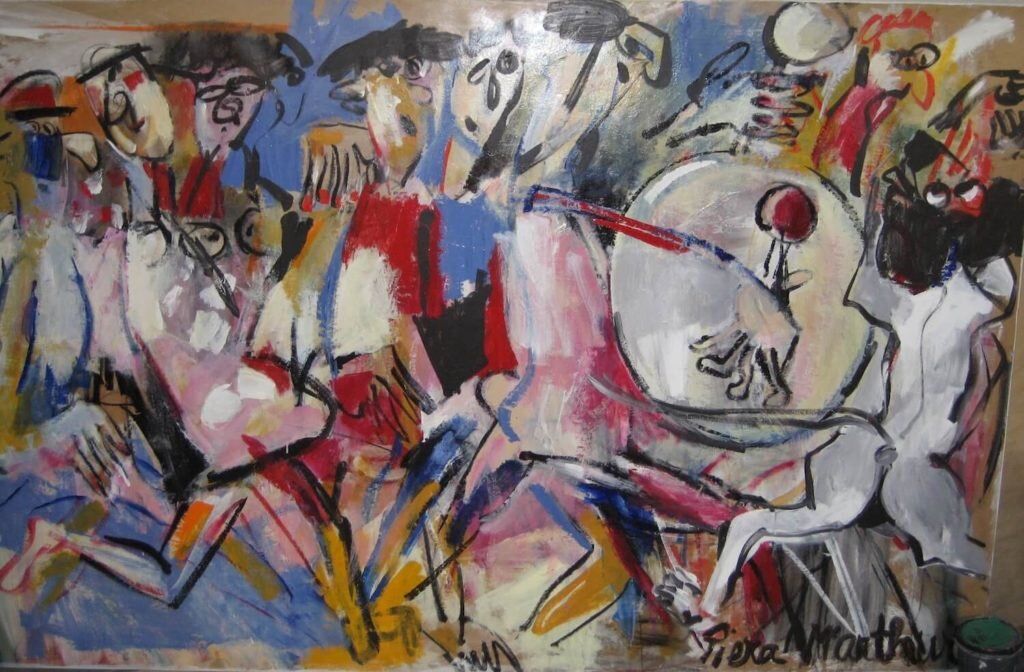 Painting by Piera McArthur