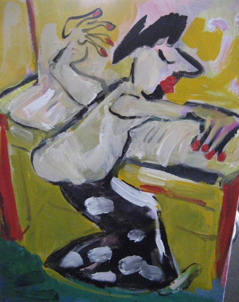 Painting by Piera McArthur