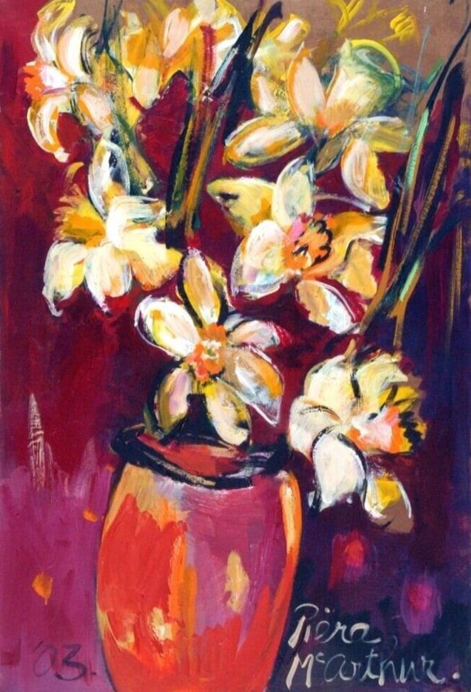 Painting by Piera McArthur