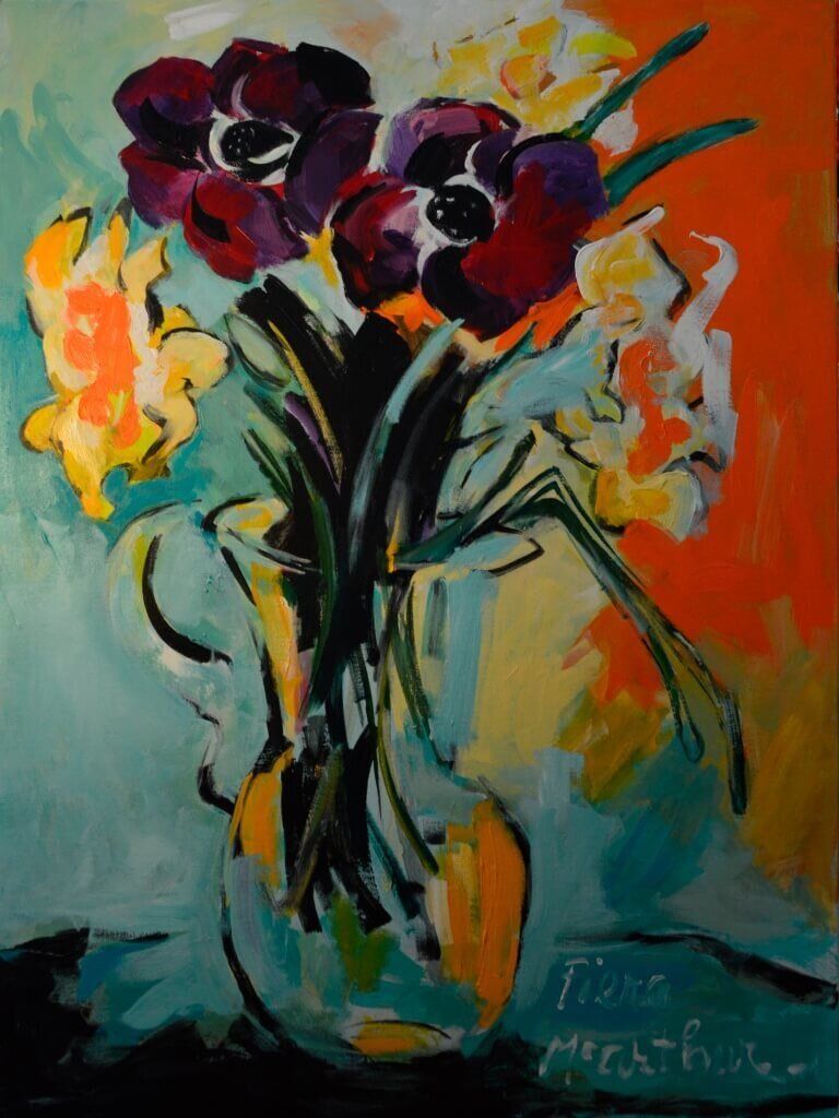 Painting by Piera McArthur