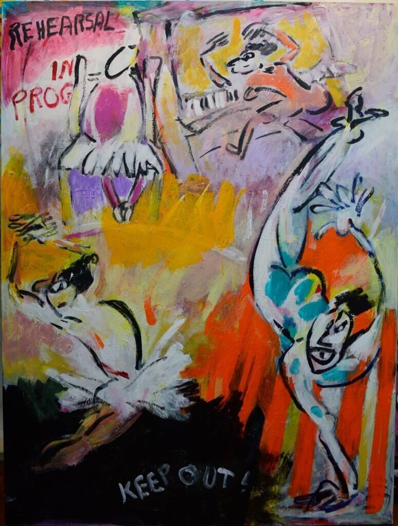 Painting by Piera McArthur